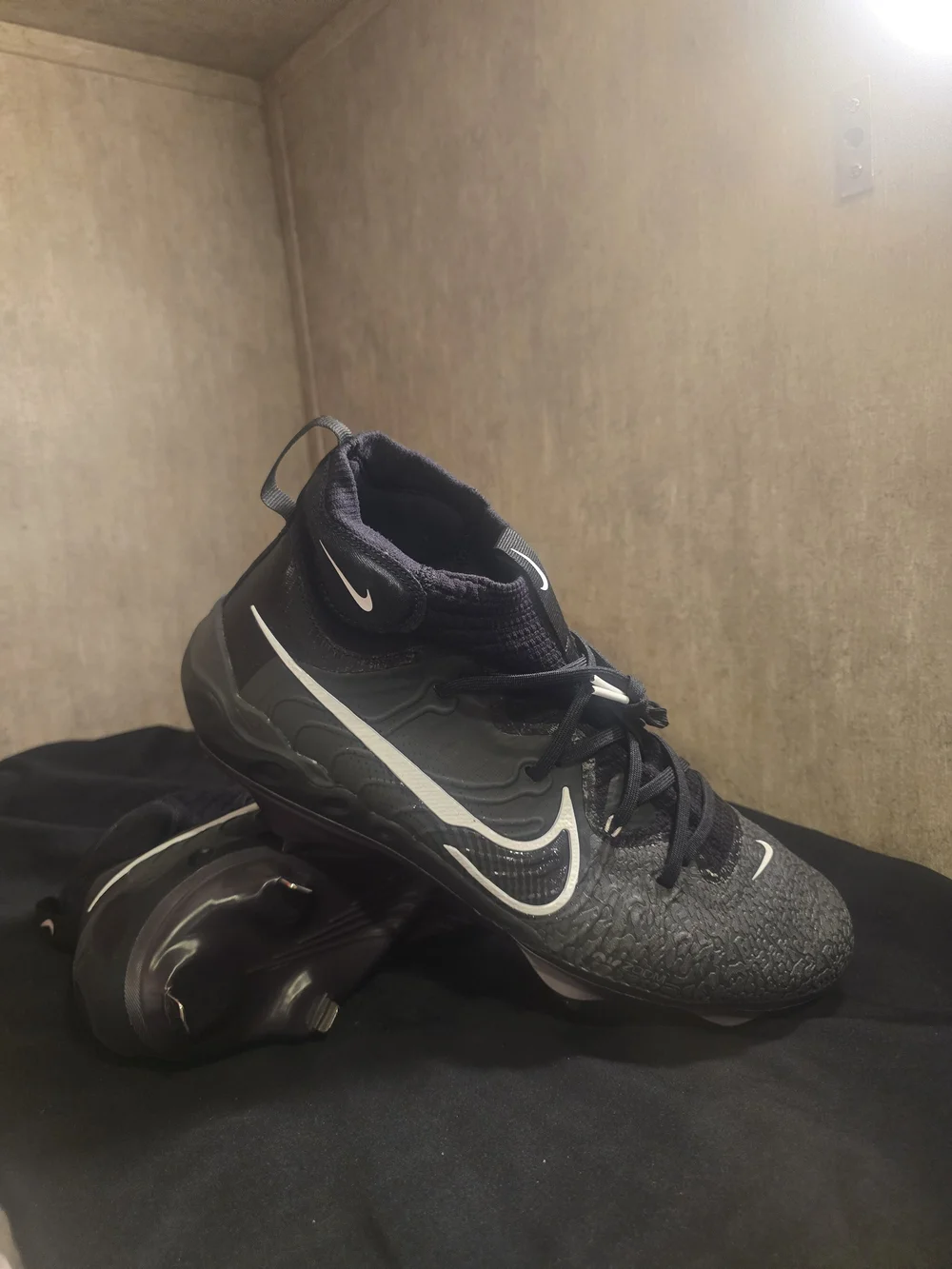 Nike Alpha Huarache NXT Metal Baseball Cleats Mens size 13